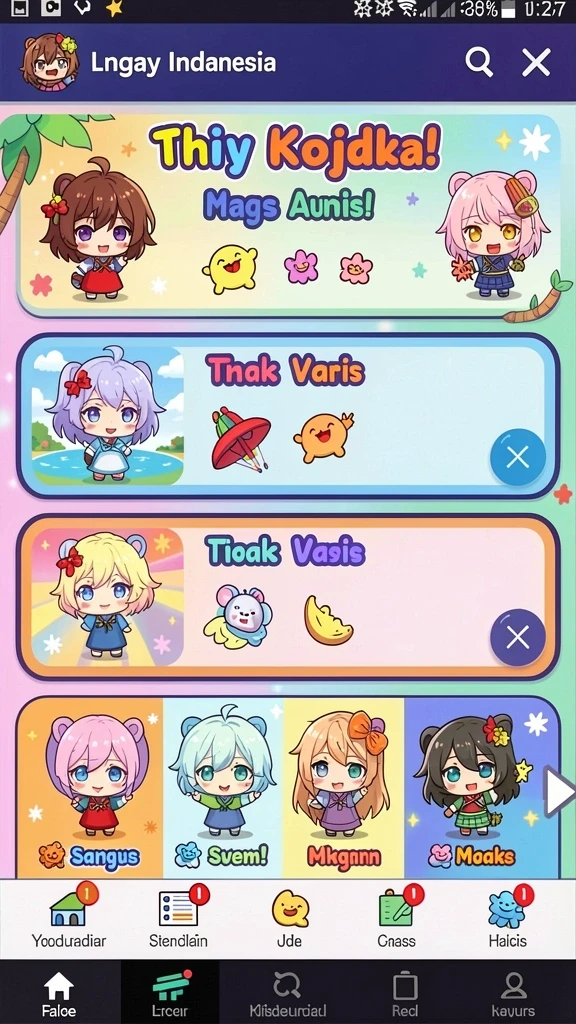 asia200 - Screenshot karakter baru yang ditambahkan dalam pembaruan.