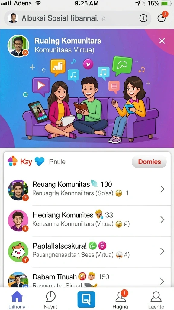 corla188 - Tampilan antarmuka yang ramah pengguna.
