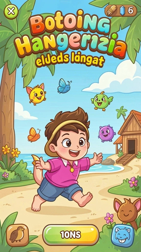 hujantoto - Level yang menantang dengan berbagai rintangan baru.