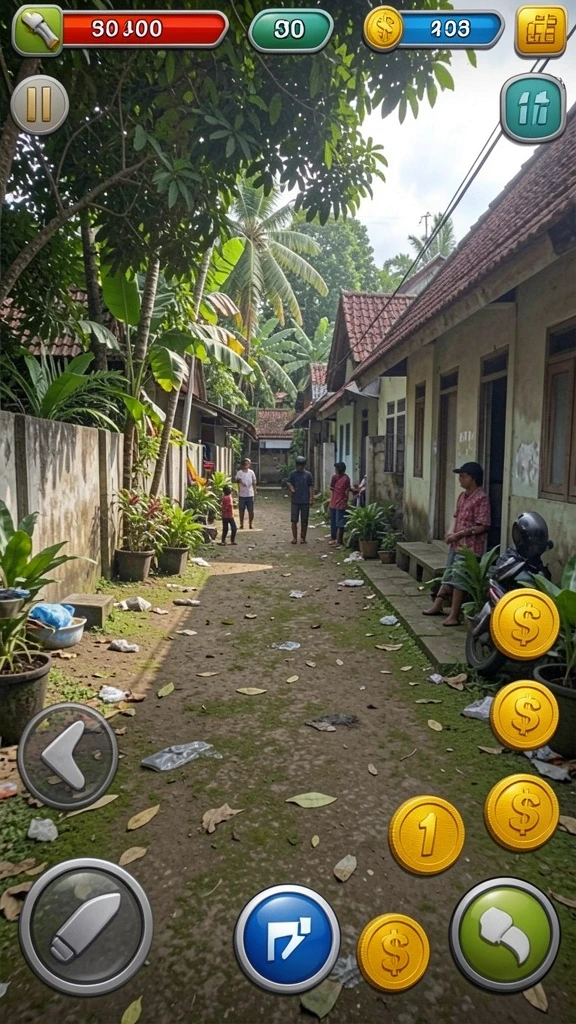 sp666 - Grafis yang memukau dan penuh warna.